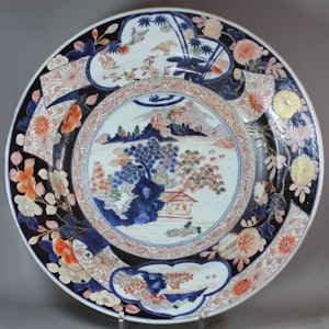 Japanese Imari charger, 18th century