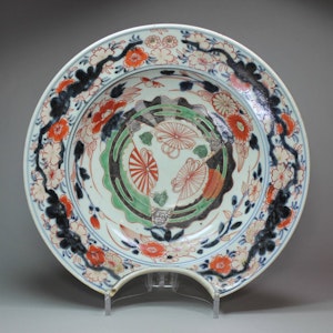 Japanese Imari barber's bowl, 18th century