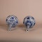Near pair of Chinese blue and white bottle vases, Kangxi (1662-1722) - image 4