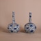 Near pair of Chinese blue and white bottle vases, Kangxi (1662-1722) - image 1