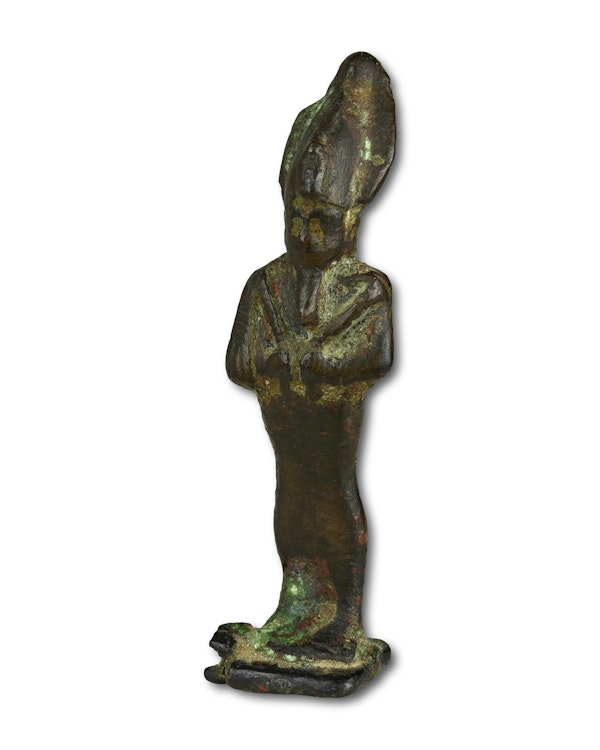 Bronze votive figure of Osiris. Egyptian, Late Period (c. 713–332 BC). - image 8