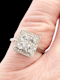Art deco diamond ring SKU: 7085 DBGEMS - image 2