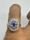 Lovely Victorian French sapphire diamond ring at Deco&Vintage Ltd - image 4
