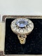 Lovely Victorian French sapphire diamond ring at Deco&Vintage Ltd - image 3