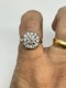 Cute and sweet Art Deco French diamond platinum ring at Deco&Vintage Ltd - image 5