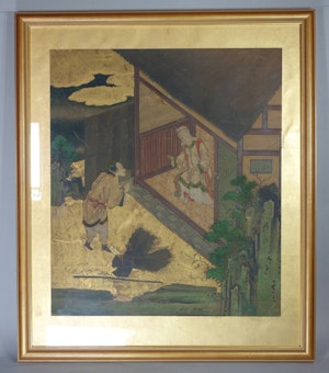 Japanese Kano school painting, 17th century