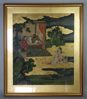 Japanese Kano school painting, 17th century
