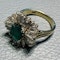 An Emerald & Diamond "Ballerina" ring - image 3