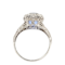 Gem Cornflower Ceylon sapphire and diamond antique engagement ring SKU: 7096 DBGEMS - image 2