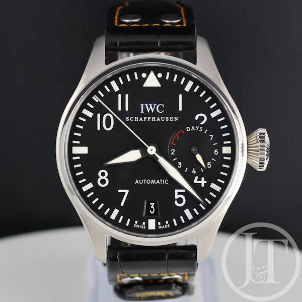 IWC Big Pilot 46 IW500401 Black Dial 2008 Pre Owned - image 1