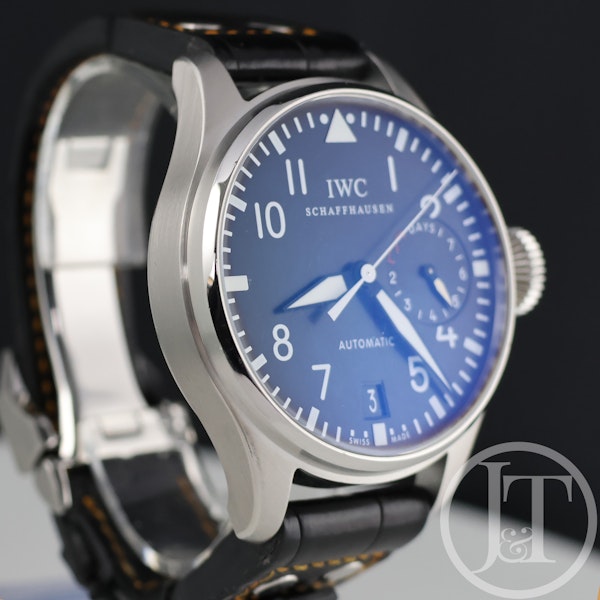 IWC Big Pilot 46 IW500401 Black Dial 2008 Pre Owned - image 3