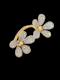 Modern diamond daisy dress ring SKU: 7101 DBGEMS - image 1