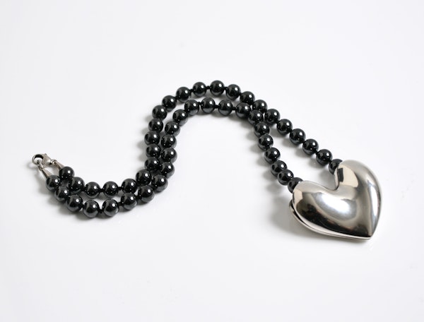 Georg Jensen silver heart necklace - image 3