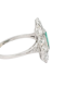 Fabulous emerald and diamond art deco ring SKU: 7105 DBGEMS - image 4