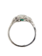 Fabulous emerald and diamond art deco ring SKU: 7105 DBGEMS - image 3