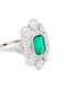 Fabulous emerald and diamond art deco ring SKU: 7105 DBGEMS - image 5