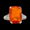 Art deco fire opal and diamond ring SKU: 7103 DBGEMS - image 1