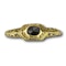 Delicate Renaissance gold ring set with a diamond. European, 16th century. - image 2