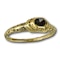 Delicate Renaissance gold ring set with a diamond. European, 16th century. - image 1