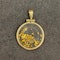 Charm locket in 9ct Gold & 24ct Gold date: vintage, Lilly's Attic since 2001 - image 2