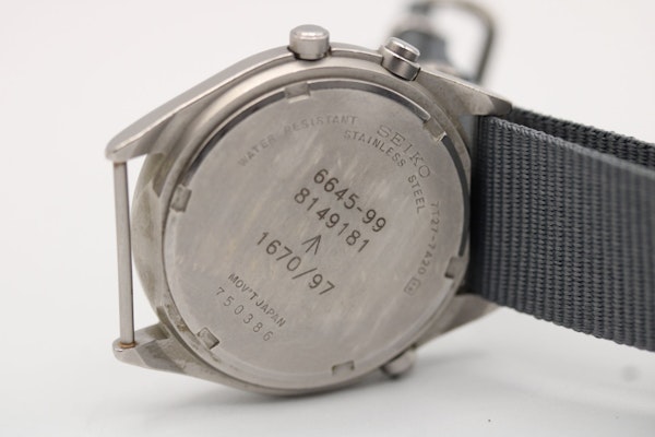 Seiko Chronograph Gen 1 Military Raf Chronograph 1984 - image 8