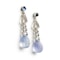 Art Deco Marzo Sapphire And Diamond Drop Earrings, Circa 1930 - image 3