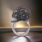 Stunning Black Diamond Skull Ring - image 1