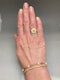 Yellow Sapphire Diamond Ring in Platinum date circa 1960, SHAPIRO & Co since1979 - image 4