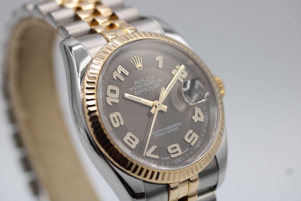 Rolex Datejust 116233 'Chocolate' Arabic dial - image 8
