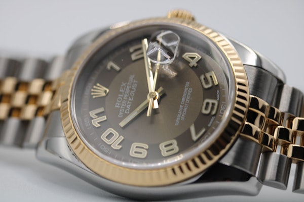 Rolex Datejust 116233 'Chocolate' Arabic dial - image 15