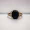 Vintage Sapphire and Diamond Ring. - image 2