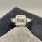Diamond Ring in 18ct White Gold date circa 1990, SHAPIRO & Co since1979 - image 9