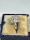 Lovely Art Deco diamond platinum ring at Deco&Vintage Ltd - image 3