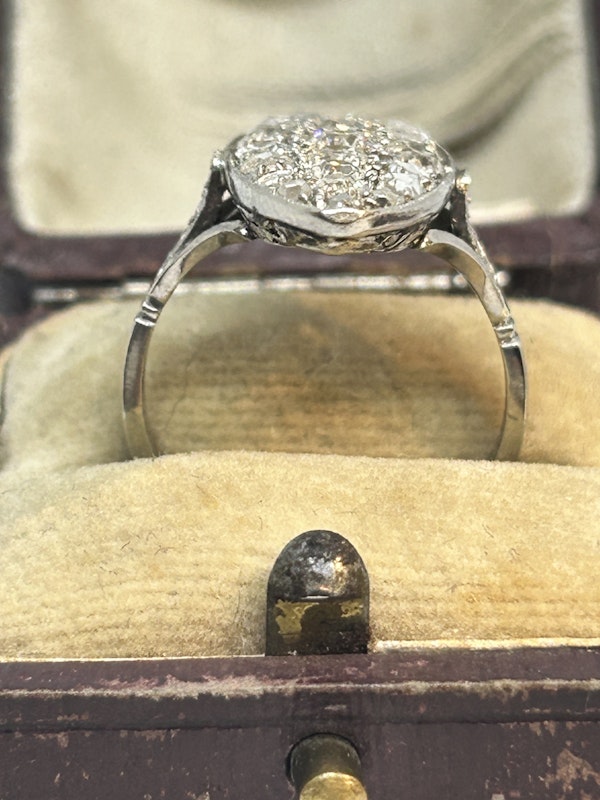 Lovely Art Deco French diamond ring at Deco&Vintage Ltd - image 3