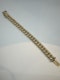 Lovely super heavy 18ct gold curb link bracelet at Deco&Vintage Ltd - image 3