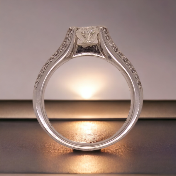 Oval Diamond Ring By Verragio New York. - image 2