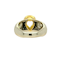 Natural Fancy Yellow Pear Shaped Diamond Ring. - image 5