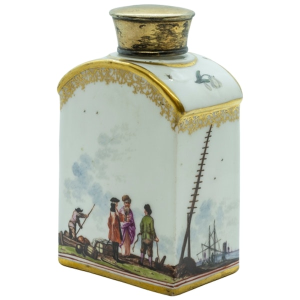 Meissen tea canister, circa 1740 - image 1
