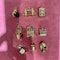 (1st) Charms in 9ct, 14ct & 18ct Gold date Vintage , Lilly's Attic since 2001 - image 2