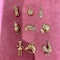 (1st) Charms in 9ct, 14ct & 18ct Gold date Vintage , Lilly's Attic since 2001 - image 10