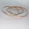Russian Wedding Bangle Tricolour Gold  CHIQUE to ANTIQUE - image 3