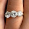 Three Stone Diamond Engagement Ring 2.27ct Total  CHIQUE to ANTIQUE - image 4