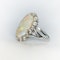 Large Opal & Diamond Cluster Ring.  CHIQUE to ANTIQUE - image 5