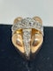 Chic and chunky 1940,s French diamond ring at Deco&Vintage Ltd - image 4
