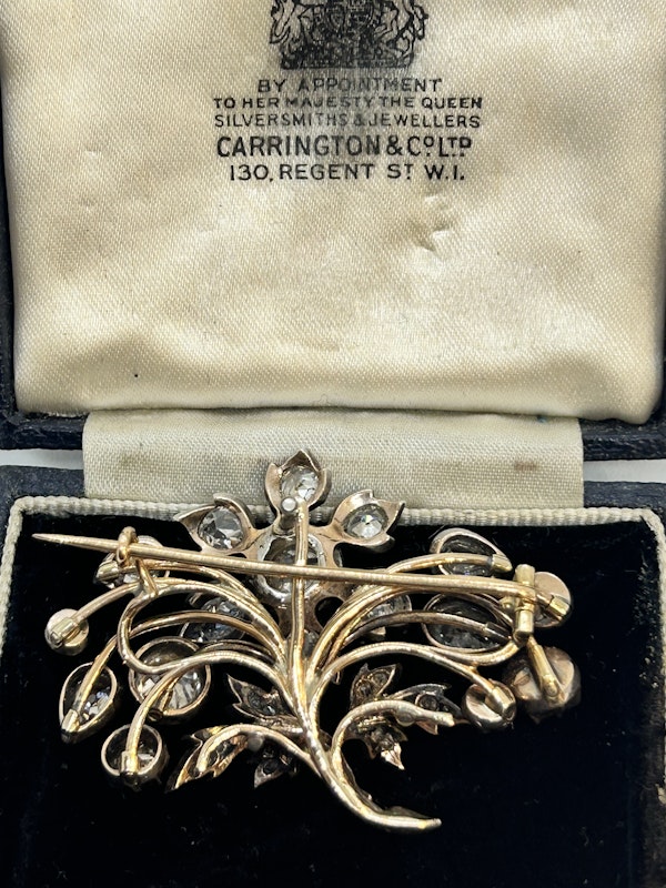Lovely Victorian diamond brooch at Deco&Vintage Ltd - image 3