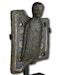 Champlevé enamelled copper appliqué of a Saint. French, Limoges, 13th century. - image 4