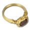 Renaissance gold ring with a hessonite garnet. Western Europe, 16th century. - image 9