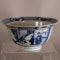 Chinese blue and white klapmutz bowl, Kangxi (1662-1722) - image 5