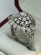 Cartier Vintage diamond platinum ring at Deco&Vintage Ltd - image 5