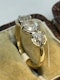 Lovely trilogy old mine cut diamond ring at Deco&Vintage Ltd - image 4